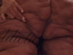 Amatör, Svart, Mogen, Spanking