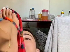 Amatør, Kvinde dominans, Fod fetish, Mor jeg gerne vil kneppe, Slave