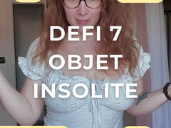 Anal, Mulher linda e grande, Óculos, Masturbação, Ruivoa, Solo chão, Vibrador, Estranho