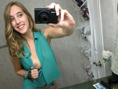 18 años, Verga grande, Mamada, Morena, Estilo perrito, Cocina, Adolescente, Tetas