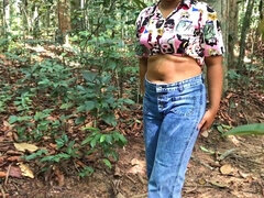 18, デカ尻, デカパイ, カップル, 自然山雀, アウトドア, ティーン