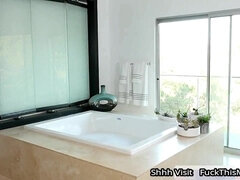 In den arsch, Arsch, Grosser arsch, Grosser schwanz, Grosse titten, Handjob, Milf, Titten