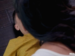 Wsapaniały, Duży kutas, Brunetka, Zwariowany, Kutas, Europejski, Obciąganie stopami, Pirsing