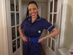 Грудастые, Латиноамериканки, Милф, Медсестра, От первого лица, Соло