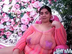 크고 아름다운 여자, 큰 엉덩이, 큰 가슴, 약간 뚱뚱한, 지방, Hd, 젖가슴, 장난감들