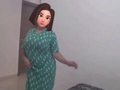 Arabic Chaabi dance with hot Arab women showing off big booty and dancing nude