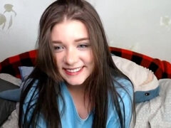 Dildo, Onani, Naturliga tuttar, Solo, Tonåring, Vibrator, Webb kamera, Våt