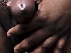 Amateur, Noire, Éjaculation interne, Tir de sperme, Fait maison, Interracial