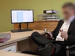 Loan4k. milf persuaded creditor to have some joy for the sake of his cash