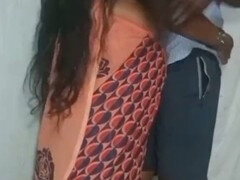 Desi aunty has intimate fun with her boyfriend at home