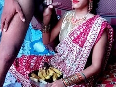 Newly married couple celebrates Karwa Chauth with sensational first-time sex