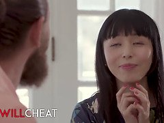 Marica Hase uses her language teacher as a payback for her cheating husband's big dick