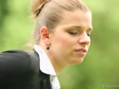 Ντυμένη, Σκληρό, Γυμνός, Εκτός, Άξεστος, Καλσόν