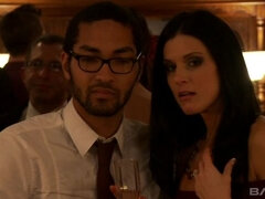 Asijské, Brunetka, Dvojitá penetrace, Skupina, Spodní prádlo, Dospělé, Tetování, Teenka