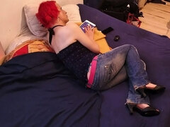 Enthousiasteling, Duits, Masturbatie, Alleen, Webcamera