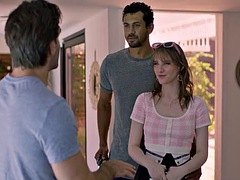 오랄섹스, 잡힌, 사정 샷, 더블 삽입, 핸드잡, 하드코어, 현실, 빨아들이는