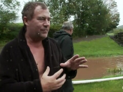 Bdsm, Kukk suging, Fangenskap, Barmfager, Klassisk, Naturlig, Utendørs, Pupper