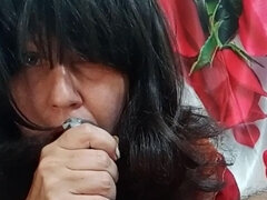 素人, フェラチオ, 茶髪の, 手コキする, インド人