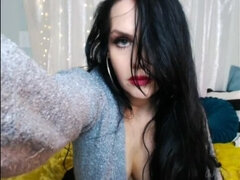 Braunhaarige, Frau, Hd, Masturbation, Orgasmus, Solo, Spielzeuge