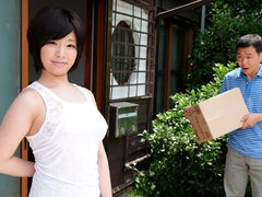 아시안, 큰 엉덩이, 큰 가슴, 오랄섹스, 핑거링, 대단히, 밀프, 자연의 가슴