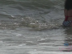 Amatööri, Ranta, Bikinit, Tyttöystävä, Pillu, Ajeltu, Stripata, Pitkä