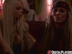 Janine & Jesse Jane get their big butts licked and ass-licked in digital playground scene 10
