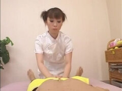 Attractive Japanese Amin Kawai performing an incredible massage sex video
