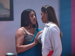 Antarvasna S02 EP7 - Big tits Indian babes in lesbian action