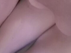 Stora tuttar, Blondin, Sperma shot, Hemmagjord, Hemmafru, Mogen, Milf, Fru