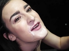 Tiny LYRA EATS SO MANY LOADS OF CUM