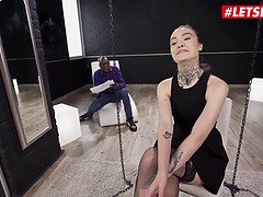 (Tabitha Poison And Mike Chapman) Inked Czech Girl Got Her Ass Deep Drilled By BBC