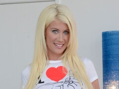 Leie, Grosser schwanz, Blondine, Braunhaarige, Handjob, Masturbation, Dürr, Jungendliche (18+)