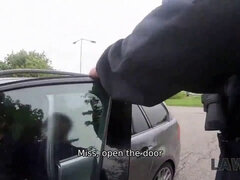 Leanne Lace gets caught stealing a car, but security guards get a surprise
