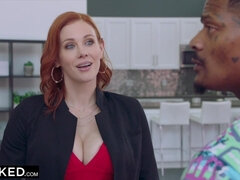 BLACKED Maitland Ward is now BIG BLACK PENIS only - Jason luv