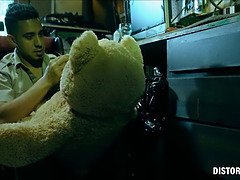 Alissa Avni gets her tight pussy brutally fucked by Bruno Dickemz & swallows his load