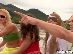 Leie, Gruppe, Küssen, Lecken, Orgie, Im freien, Party, Muschi