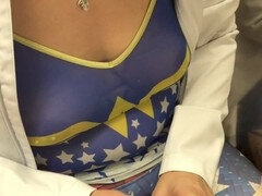 Par, Razkazovanje jošk v javnosti, Zunaj, V javnosti, Vlak