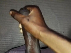 Africain, Amateur, Noire, Tir de sperme, Homosexuelle, Masturbation, Solo