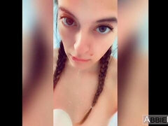 Fingring, Naturlige bryster, Petite, Tynn, Alene, Stripping, Tenåring, Pupper