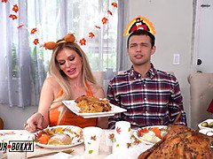 Kali & Casca's Crazy Cuckhold Threesome Thanksgiving