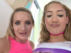 Anal, Røv, Store bryster, Blondine, Pik sutte, Pik, Latinsk, Sperm