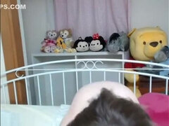 Amador amadora, Asiáticoa, Japonêsa, Masturbação, Solo chão, Câmera de web webcam