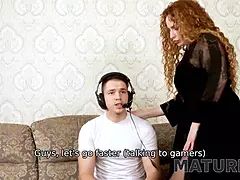 Blasen, Klassisch, Hd, Reif, Rotschopf, Retro, Tätowierung, Jungendliche (18+)