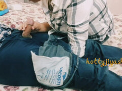 Avsugning, Par, Hardcore, Hemmagjord, Indisk, Utomhus, Offentlig