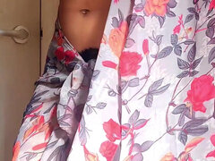 Indian Desi Wife of Cuckold Enjoying Husband's Friend's Dick Speaking Hindi and Moaning Hard