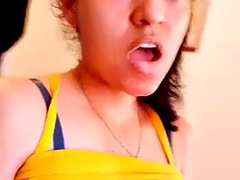 The latina babe does a JOI is your hairy pussy lover and does a lot of oral with powerful masturbation