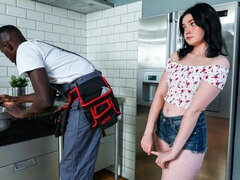 18, Duży tyłek, Duży kutas, Obciąganie, Brunetka, Styl na pieska, Cycki, Dziewica