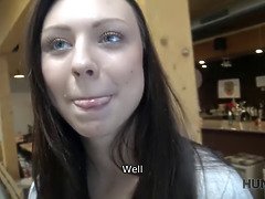 Brunette brune, Cocu, Tchèque, Petite amie, Hd, Public, Réalité, Adolescente