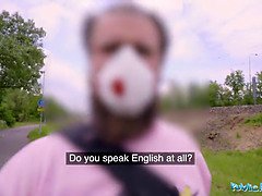 Pijpbeurt, Tsjechisch, Hd, Masker, Buiten, Openbaar, Realiteit, Tiener