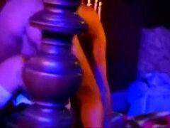 Cumizás, Gesztenyebarna, Kézimunka, Fehérnemű, Maszti, Érett koros, Leborotvált, Régebbi évjáratú pornó